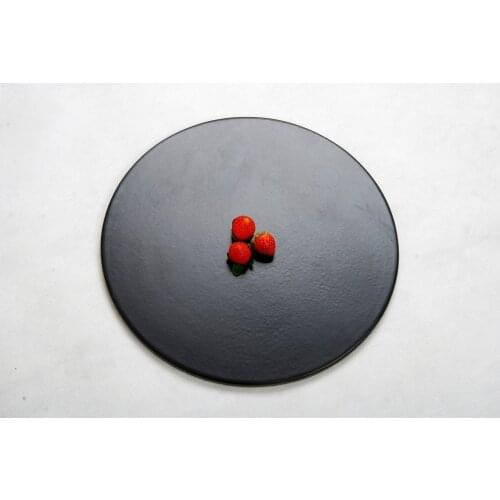 13 Inch High Temperature Refractory Ceramic Pizza Stone for Baking Cooking Home Oven Use BBQ Baking Stone Pizza Tool