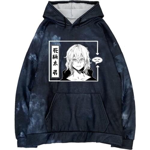 Women/Men Boku No Hero Academia Funny Shigaraki Tomura Long Sleeve Hooded Sweatshirt Men Hoodies