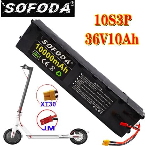 2021 36V 10A Scooter Battery Pack for Xiaomi Mijia M365 Battery pack , Electric Scooter, BMS Board for Xiaomi m365 bateria m365