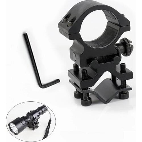 Promotions Hunting Rifle Optical Sight Bracket holder support Scope Mount Ring flashlight clip 25.4mm Ring Weaver Rail