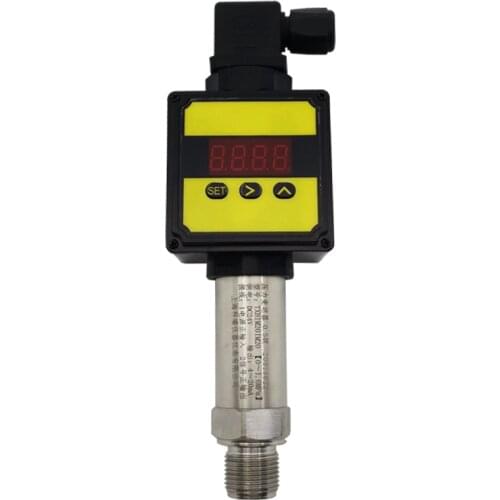 0-0.6mpa 1.0mpa 1.6Mpa 2.5Mpa 10Mpa 25Mpa 40Mpa Pressure transmitter with display indicator meter 4-20mA DC pressure sensor