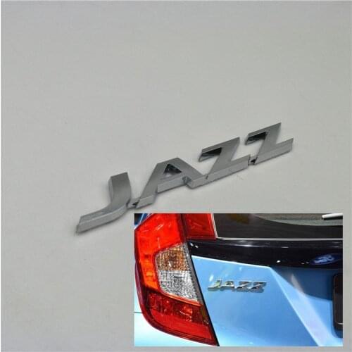 For Honda JAZZ FIT GK Rear Boot Chrome Emblem Badge Logo 2014 2015 2016 2017 2018 2019