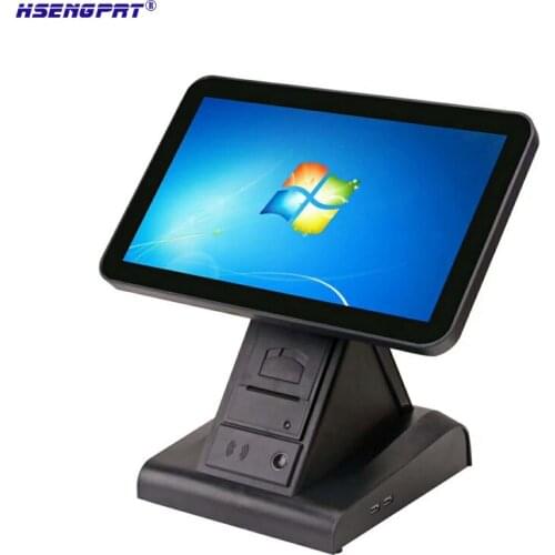 Good Quality 15-inch LED Display Cash Register Machine with USB and Wifi card for Restaurant