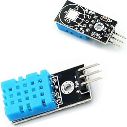 Smart Electronics Module Temperature Relative Humidity Sensor DHT11 Module with Cable For Arduino Diy Kit
