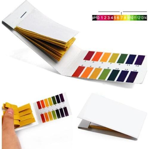 JETTING 80 Strips Full PH Meter PH Controller 1-14st Indicator Litmus Paper Water Soilsting Kit pH test strips Hot Sale