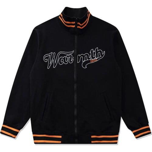 LACIBLE Hip Hop Harajuku Zipper Baseball Jacket Coat Men Letter Uniform Varsity Jacket Bomber Jacket Streetwear Vintage Outwear