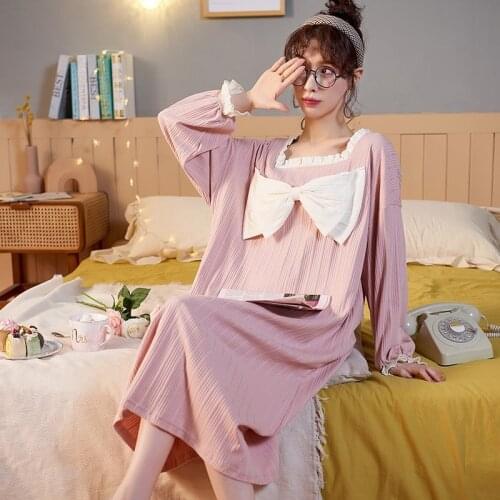 4XL Summer Night Dress 100% Cotton Nightdress Sleepshirt Cartoon Women Sleepwear Short Sleeve Casual Girls Nightgowns Loungewear