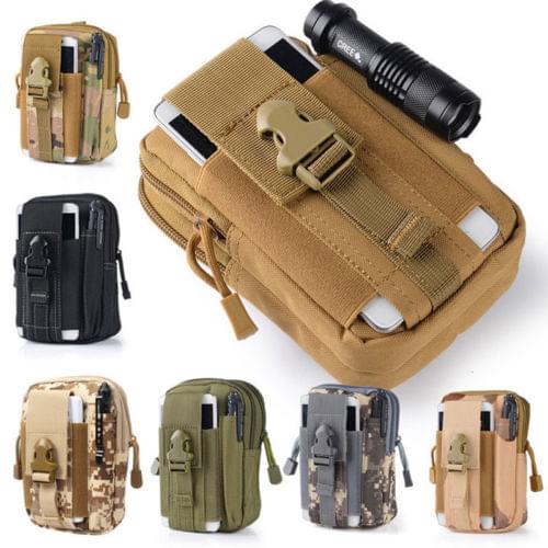 Fashion Trends Tactical Belt Waist Pack Bag Travel Military Waist Fanny Pack Phone Pocket Money Pouch Multifunctional belt bag