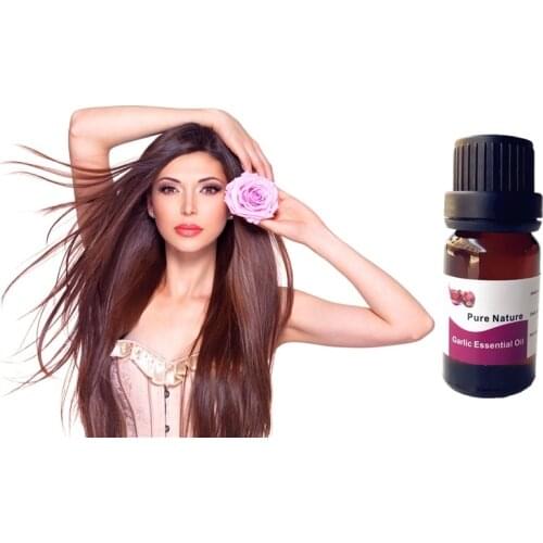 Wholesale 10ml Garlic Hair Care Essential Oil for Hair Growth Nourishing Anti dandruff essential oil Professional Care 10ml