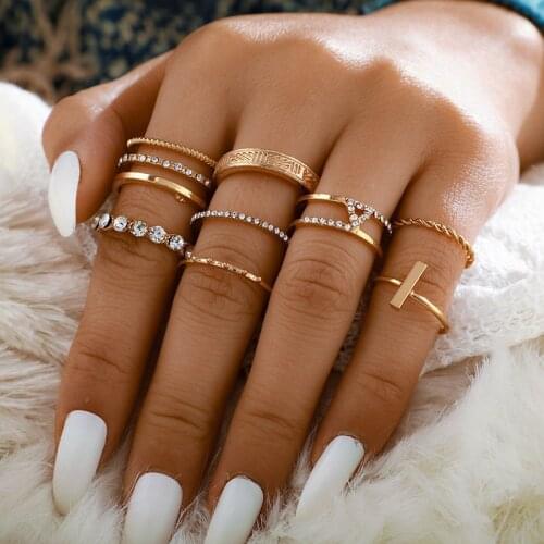Qiaoyue Punk Rings