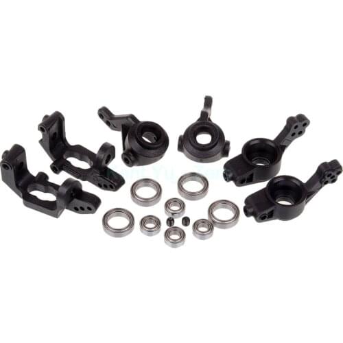 Steering Front Rear Hub Carrier(L/R) / Bearings HSP 02013 02014 02015 102068 For RC 1/10,For a variety of HSP models