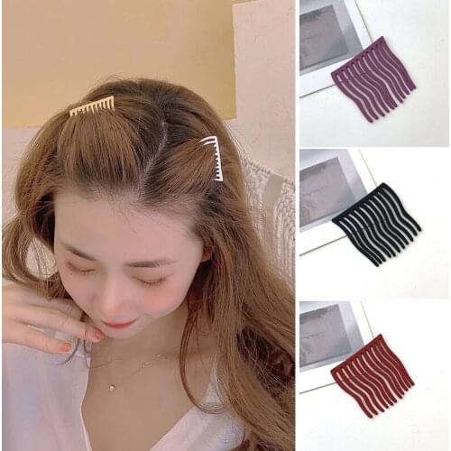 High Quality 5pcs Metal Seamless Hair Clip Comb Artifacts Bangs Side Clip Accessories for Women