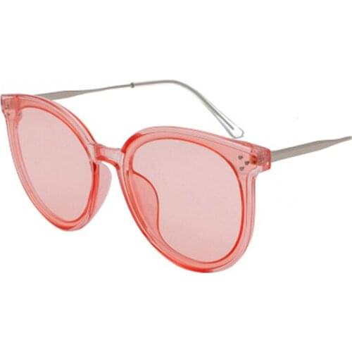 Rivet Women Cateye Men Metal Peg Black Big Cat Eye Sunglasses