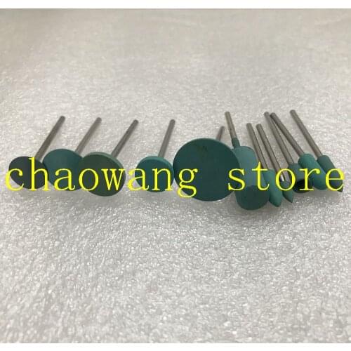 11pcs/set jewelry polishing silicone point Dental silicone point with handle