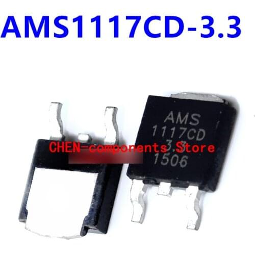 20pcs AMS1117CD-3.3 TO-252