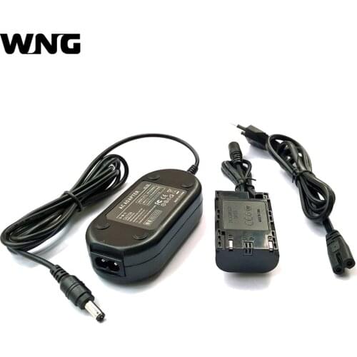 8V 3A ACK-E6 to LP-E6 DC Power Supply Camera Battery Adapter for Canon EOS 5DS 5D Mark II III IV 60D 60Da 6D 70D DSLR Camera