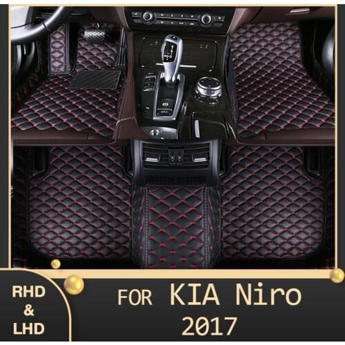 MIDOON Car floor mats for KIA Niro 2017 Custom auto foot Pads automobile carpet cover