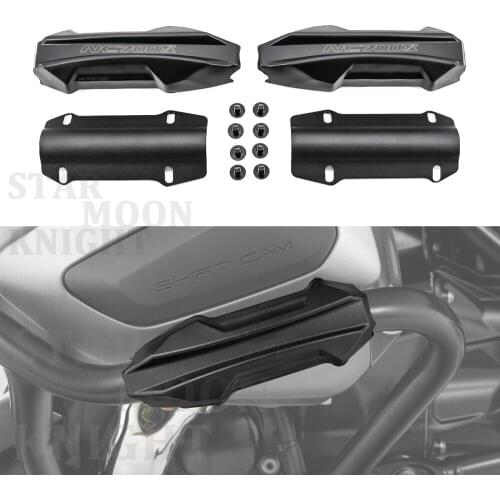 For HONDA Africa Twin CRF1000L NC700X VFR1200X Motorcycle Crash Bar Bumper Engine Guard Protector Decorative Block 25mm