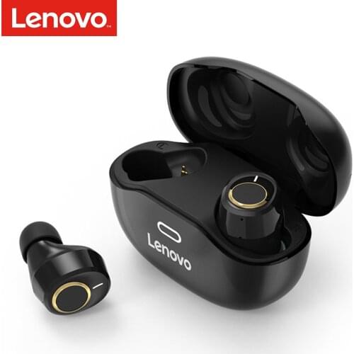 Lenovo X18 Wireless Earphones Bluetooth 5.0 Headphone Light Touch Button Waterproof Headset Stereo Earplugs w/ Mic Charging Box