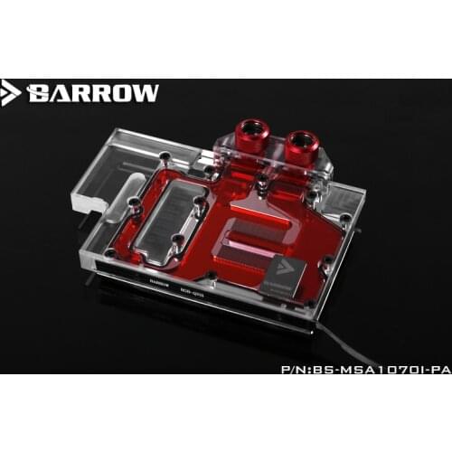 Barrow BS-MSA1070I-PA Water Cooling Block for MSI GTX1070 AERO ITX 8G OC