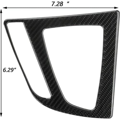 Gear Shift Panel Cover Trim Carbon Fiber Style Auto Center Control Frame for BMW 3 Series F30 GT F34 2014-2018 1PC