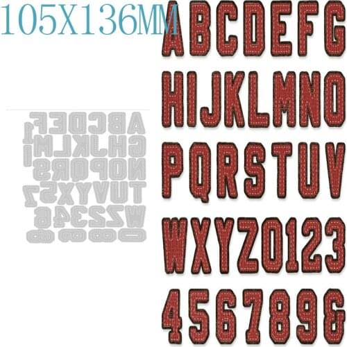 Christmas Letter Metal Cutting Dies For Embossing Making Greeting Card Background Paper Scrapbooking No Stamps New Arrival