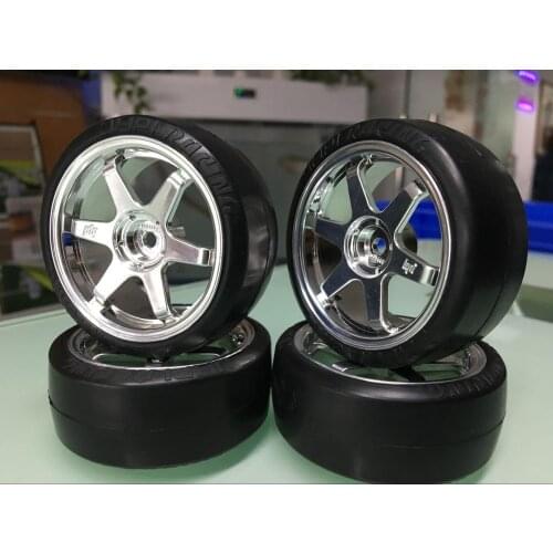 Original HPI 1/10 On Road Drift Tire Set for TT01D/E TT02 HPI Nitro RS4 3 Evo+ Sprint SPORT 4pcs