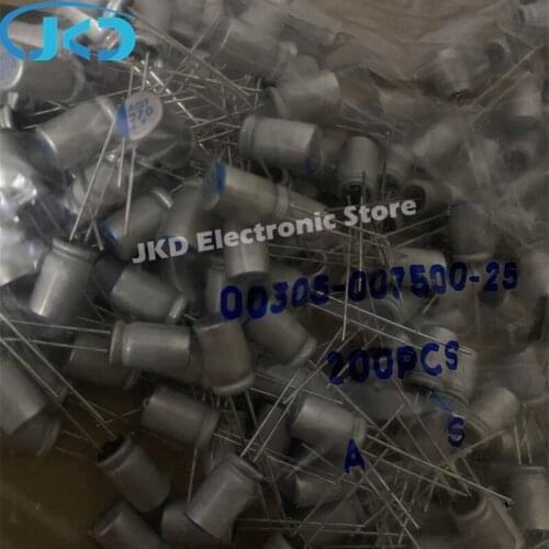 New and Original 100pcs 270uF 4V NCC 6x11mm Super Low ESR 4V270uF For Motherboard VGA Solid Capacitor Nippon Chemi-Con 270uf4V