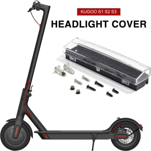Front Headlamp Cover Portable Scooter Plastic Headlight Outdoor Skateboard for KUGOO S1 S2 S3 Electric Scooter Parts