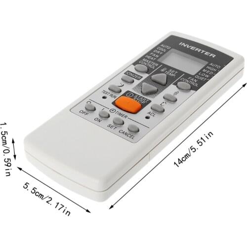 Replacement Air Conditioner Remote Control For Fujitsu AR-DJ5 AR-JE5 AR-JE4 K1KF