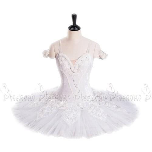 Adult White Velvet Sleeping Beauty Pricess Aurora Wedding Scene Tutu Ballet Costume Woman BC011