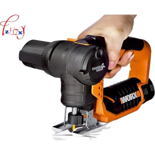 1pc WX540.8 Multi-functional lithium electric woodworking saw curve saw reciprocating sawing woodworking power tools 12V