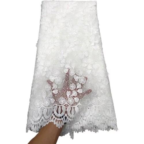 2021 African Cord Lace Fabric, Water Soluble Guipure Cord, Nigerian Style Lace, Party, Sewing Garment