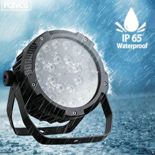 24x18w/24x12w outdoor waterproof led par light RGBWA UV 6-in-1/RGBW 4-in-1 waterproof led ip65 Waterproof Par led light