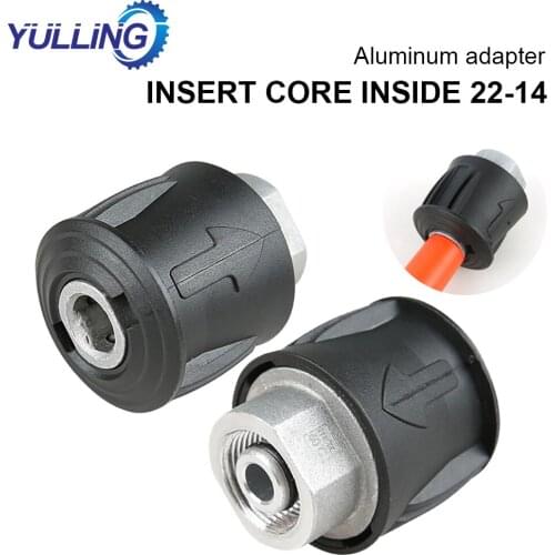 YULLING Pressure Washer Hose Connector Converter Power washer outlet adapter M22x14 mm for Karcher K Series Pressure Washer Hos