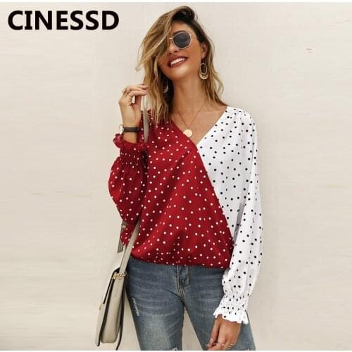 Красные блузки CINESSD China At AliExpress