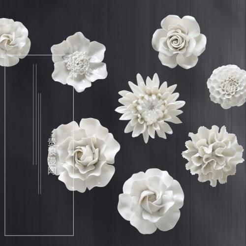 FGHGF White Wall Stickers