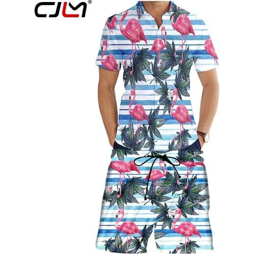 CJLM Men/women 3d Print Crane Leaves Tank Top Unisex Hiphop Punk Gothic Shirt Set Vest Fashion Streetwear Cardigan Wholesale