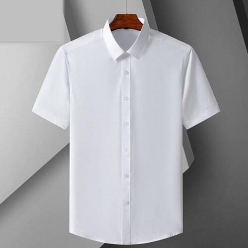 Glufigh Mens Silk Shirts