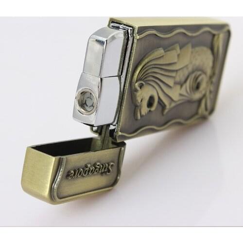 Creative Emboss Metal Gas Torch Jet Lighter Windproof Red Flame Cigarette Lighter Infatable Butane Lighter Smoking Accessories