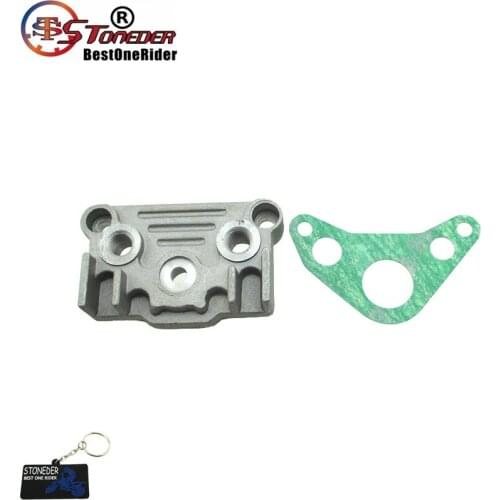 STONEDER Engine Cover Oil Cooler Adapter Plate For 125cc 140cc Pit Dirt Bike