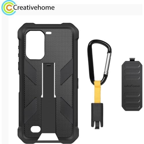 Multifunctional TPU+PC Protective Case for Ulefone Armor 7 & 7E, with Back Clip & Carabiner