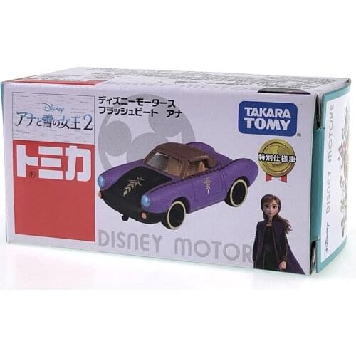 Takara Tomy Tomica Disney Motors Frozen 2 Queen Anna Antique Car Metal Diecast Vehicle Model Car