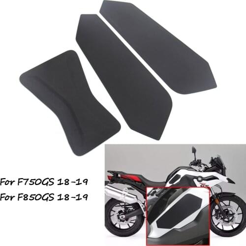 Motorcycle Gas Tank Side Grip Traction Knee Protector Sticker Anti Slip Pad For BMW F750GS F850GS F750/F850 GS 2017-2019
