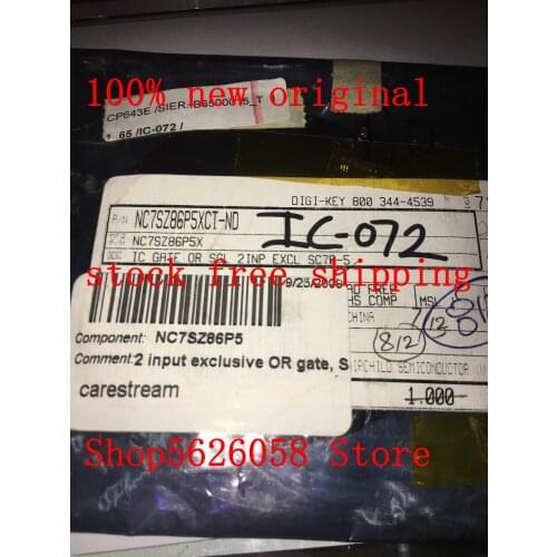 NC7SZ86P5XCT-ND NC7SZ86P5X SOT-353 100% new originaI 20PCS-500PCS/LOT STOCK