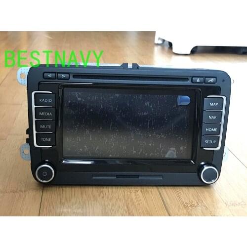 Original NEW Car Navigation RNS510 radio LED display modules for V W Golf Passat Skoda RNS510 DVD Player 3CD 035 682 A/B Version