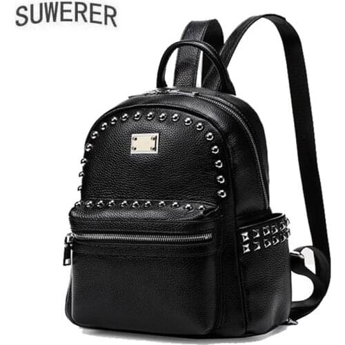 Genuine leather Backpack 2021 New large-Capacity Soft leather backpack high-quality fashion all-match female leisure travel bag