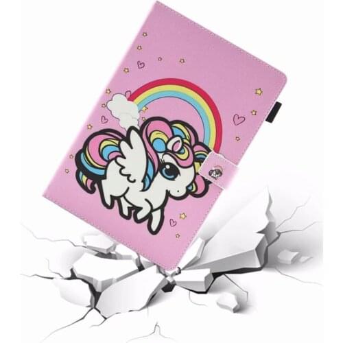 Kindle Fire HD8 Cartoon Stand Smart PU Leather Fundas Case For Amazon Kindle Fire HD 8 HD8 2016 2017 8.0" Tablet Cover Cases