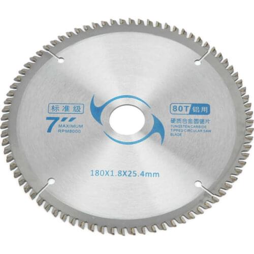Drill Bits for Metal DIY Woodworking Tools 7Inches Saw Cutting Blade Circular Cutting Discs Hard Alloy Wood Cutter 80 Teeth