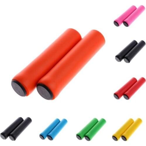 1pair 7 Colours Bicycle Motorcycle Handlebar Cover Non-slip Sponge Grips